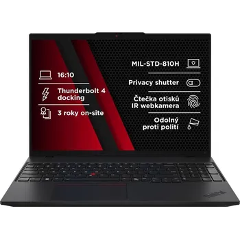 Notebook LENOVO NTB ThinkPad L16 G1 - Ultra5 125U,16" WUXGA,16GB,512SSD,5MP+IRcam,W11P 21L3002DCK