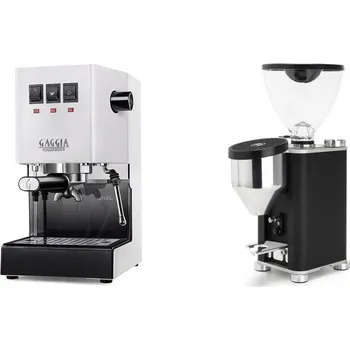 Kávovar Gaggia Classic E24 BC, white + Rocket Espresso GIANNINO, black…
