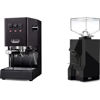 Kávovar Gaggia Classic E24 BC, black + Eureka Mignon Silenzio, BL black