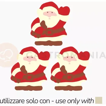 Čokoládová tyčinka Transferová forma s dekorem, 10 ks, Santové | PAVONI, T1005SB