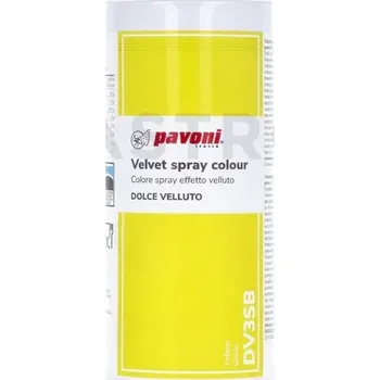 Barva ve spreji Semišová žlutá ve spreji 400 ml | PAVONI, DV3SB