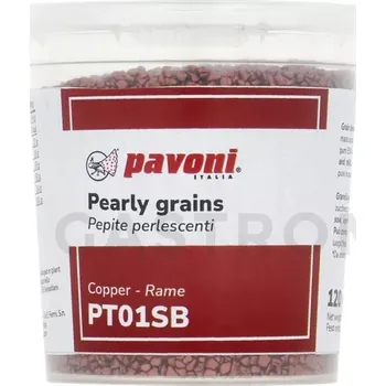 Čokoládová tyčinka Perlové čokoládové boby 120 g mědi | PAVONI, PT01SB