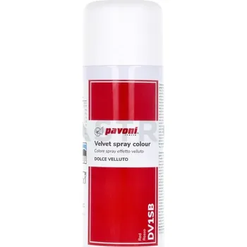 Barva ve spreji Semišový sprej červený 400 ml | PAVONI, DV1SB