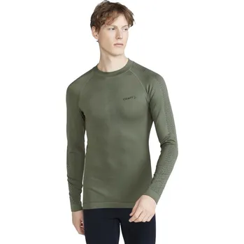 Pánské funkční triko Craft ADV Warm Intensity LS, zelená Velikost: L