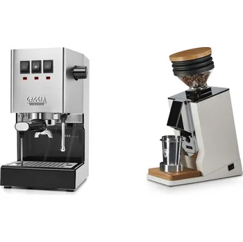 Kávovar Gaggia Classic E24, stainless steel + Eureka Mignon Single Dose…