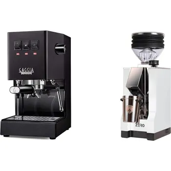 Kávovar Gaggia Classic E24 BC, black + Eureka Mignon Zero, CR white