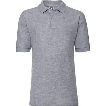 Russell Dětská polokošile R-539B-0 Light Oxford -Heather 116 (M)