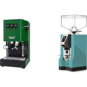 Kávovar Gaggia Classic E24, green + Eureka Mignon Specialita, CR…