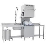 RM GASTRO Myčka průběžná dvouplášťová s odpadovým čerpadlem 50x50 - 400 V | RM - NT 102 P