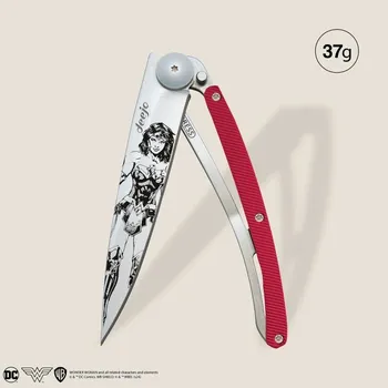 kapesní nůž Kapesní nůž Deejo Tattoo 37g Wonder woman aluminium red