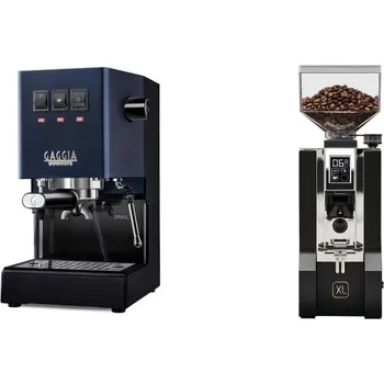 Kávovar Gaggia Classic E24, blue + Eureka Mignon XL, CR black