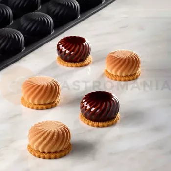 Kuchyňská sůl Silikonová forma na monoporace - 400x300 mm - Caleidon 20 ml | PAVONI, PX43102S