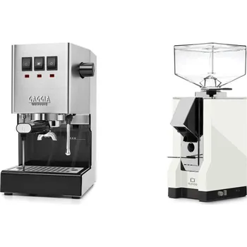 Kávovar Gaggia Classic E24 BC, stainless steel + Eureka Mignon Silenzio…