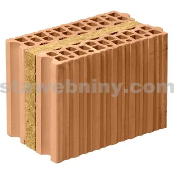 zdivo HELUZ AKU Z 17,5 Z broušená + 40 mm izolant