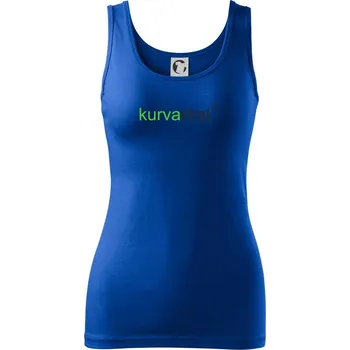 Dámské tričko KurvaDrát - Dámské tílko - M ( Královská modrá )