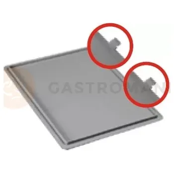 Kuchyňská sůl Víko s klipy pro nádoby Europa, 600x400x20 mm | PAVONI, COPE64NC/G