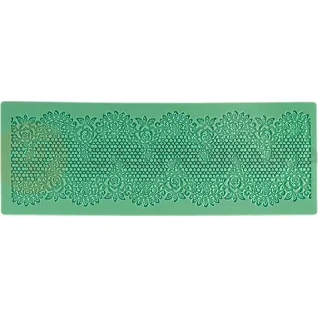 Výroba svíčky Silikonová forma na krajky a ozdobné prvky 13,5x36,8 cm | PAVONI, SMD100