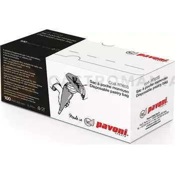 Výroba svíčky Průhledné cukrářské pouzdro - 650 mm, 100 ks. | PAVONI, RT65S