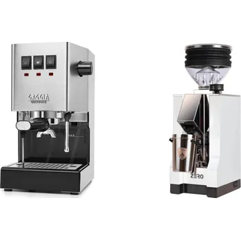 Kávovar Gaggia Classic E24 BC, stainless steel + Eureka Mignon Zero, CR…