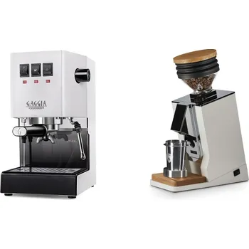 Kávovar Gaggia Classic E24, white + Eureka Mignon Single Dose, White &…