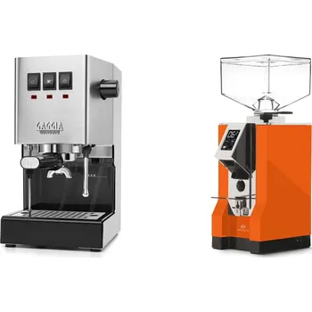 Kávovar Gaggia Classic E24, stainless steel + Eureka Mignon Specialita,…