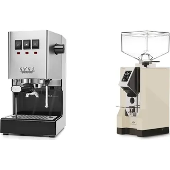 Kávovar Gaggia Classic E24, stainless steel + Eureka Mignon Specialita,…
