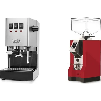 Kávovar Gaggia Classic E24, stainless steel + Eureka Mignon Specialita,…