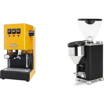 Kávovar Gaggia Classic E24, yellow + Rocket Espresso GIANNINO, black…