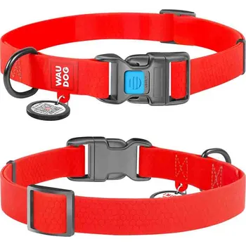 WAUDOG Waterproof obojek 2,5&nbsp;×&nbsp;38–58&nbsp;cm červený