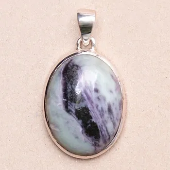 Přívěsek Kammererit přívěsek stříbro Ag 925 P200 2,6 cm, 8,1 g