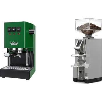 Kávovar Gaggia Classic E24 BC, green + Eureka Mignon Libra, CR grey