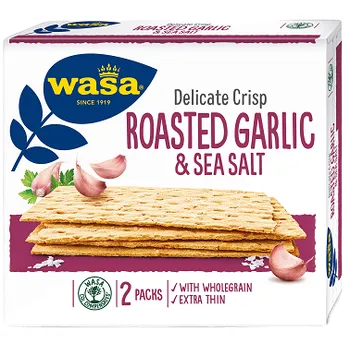 Trvanlivě pečivo Wasa Delicate Česnek 190g 190g