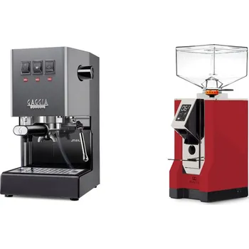 Kávovar Gaggia Classic E24 BC, grey + Eureka Mignon Perfetto, CR…