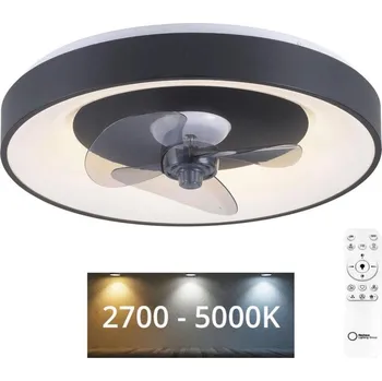 JUST LIGHT. 14644-18 -LED Stropní svítidlo s ventilátorem VENIKA LED/36W/230V+DO