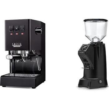 Kávovar Gaggia Classic E24, black + Eureka Nadir 65 Touch, black