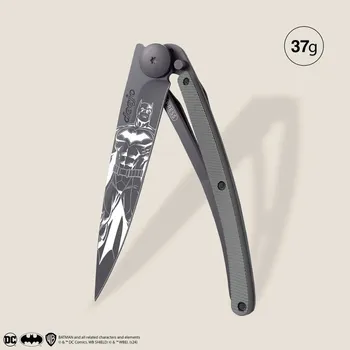 kapesní nůž Kapesní nůž Deejo Tattoo Black 37g The Batman aluminium dark grey