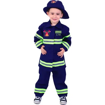 Karnevalový kostým Dětský kostým hasič - český potisk (L)