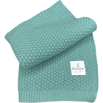 Dětská deka Mimilove Bambusová dečka baby Aqua