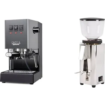 Kávovar Gaggia Classic E24 BC, grey + ECM C-Manuale 54