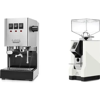 Kávovar Gaggia Classic E24, stainless steel + Eureka Mignon Bravo, CR…