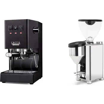 Kávovar Gaggia Classic E24 BC, black + Rocket Espresso GIANNINO, chrome…