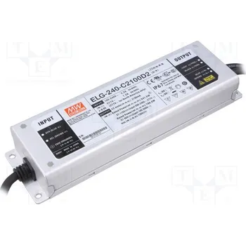 Napájecí zdroj pro osvětlení MEAN WELL ELG-240-C2100D2