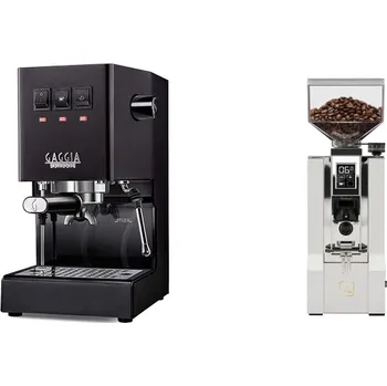 Kávovar Gaggia Classic E24, black + Eureka Mignon XL, CR white