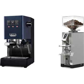 Kávovar Gaggia Classic E24, blue + Eureka Mignon Libra, CR grey