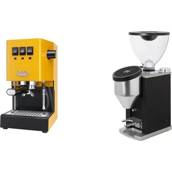 Kávovar Gaggia Classic E24 BC, yellow + Rocket Espresso FAUSTINO 3.1,…