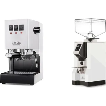 Kávovar Gaggia Classic E24 BC, white + Eureka Mignon Specialita, CR…