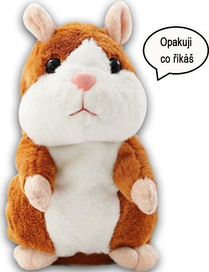Interaktivní mluvící křeček