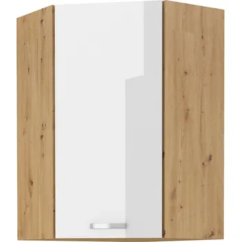 Kuchyňská skříňka Artisan 60x60 GN-90 1F (45°), Barva dvířek bílá lesk