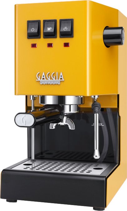 Gaggia Classic E24, yellow