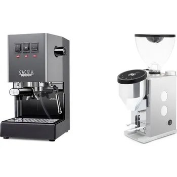 Kávovar Gaggia Classic E24 BC, grey + Rocket Espresso FAUSTINO 3.1,…